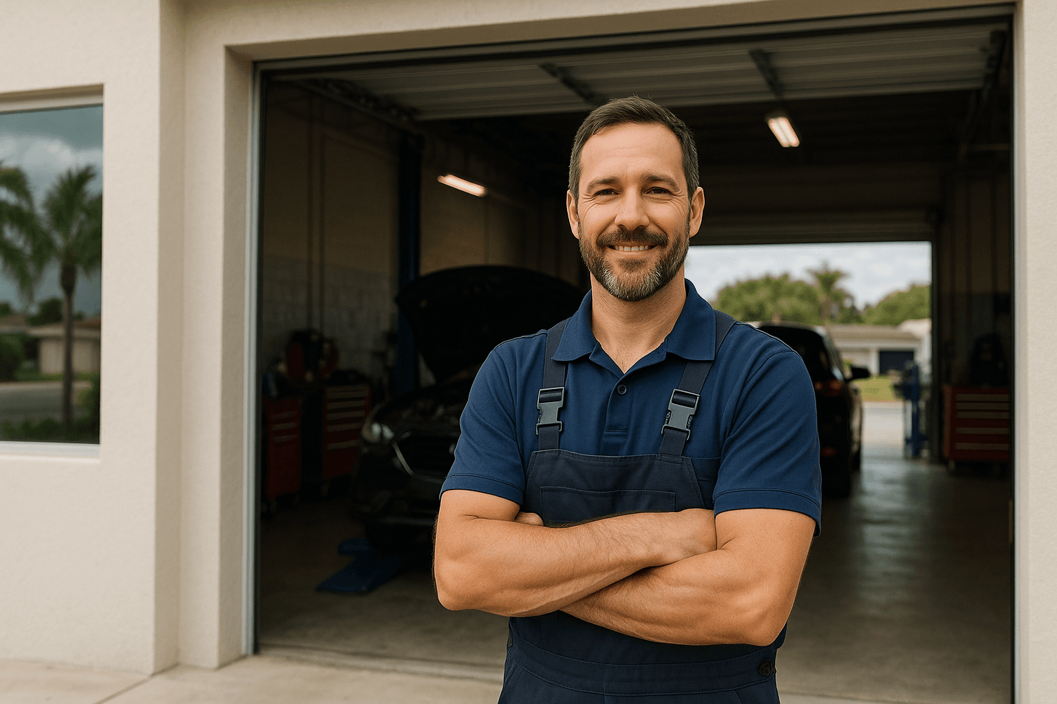 sam's garage hero image